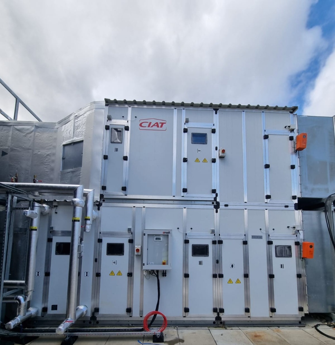 HVAC Commissioning of a Ciat Unit